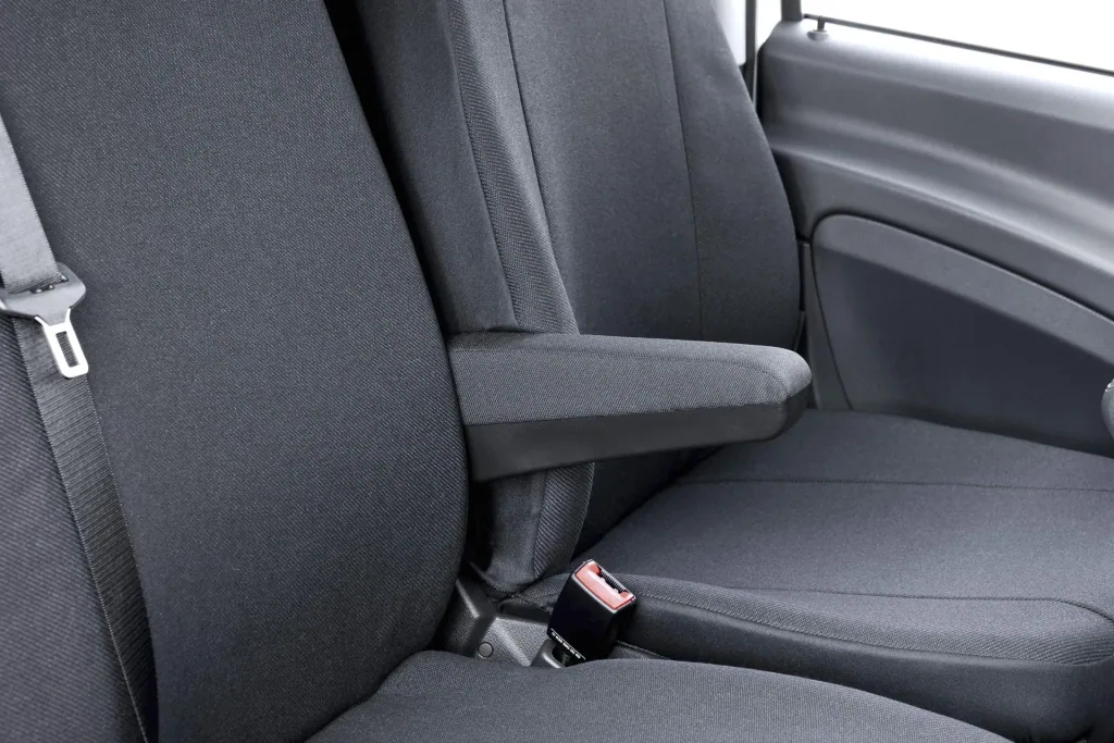 Custom fit seat covers for Mercedes Vito W639 and Viano W639 made of fabric from 06/2003 to 05/2014
