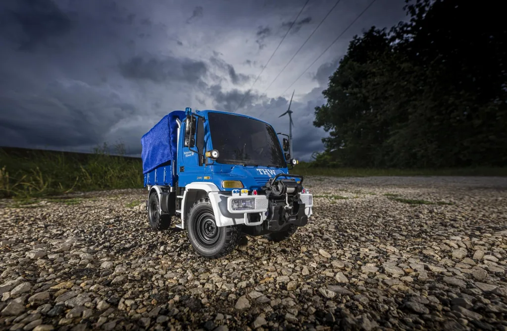 Vehicle MB Unimog U300 THW 2.4 GHz 100% RTR 1:12