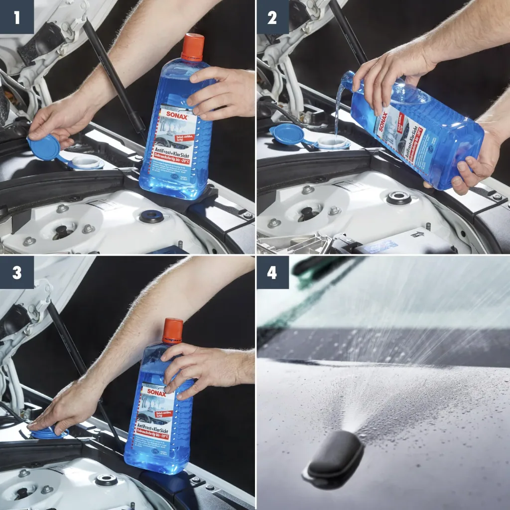 Antifreeze + Clear view down to -20 °C Citrus 2 l