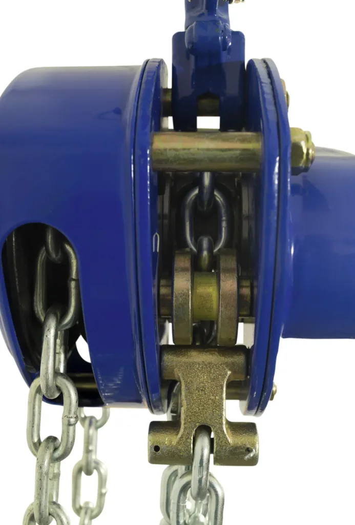 Spur gear hoist Pullmaster-II 3.0, load capacity 3000 kg, 2-fall, stroke 3.0 m, operating length 2.5 m