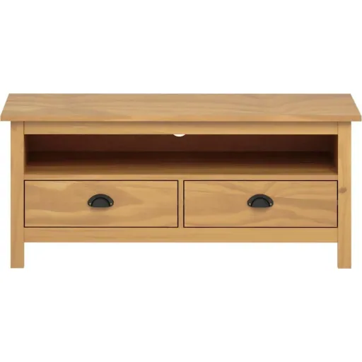 TV cabinet Hill Range 110x40x47 cm pine honey brown