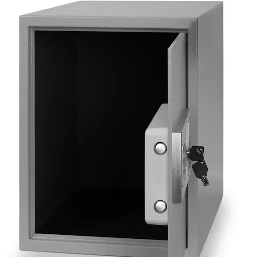 Digital security safe - 350x400x400mm - 4 mm steel door