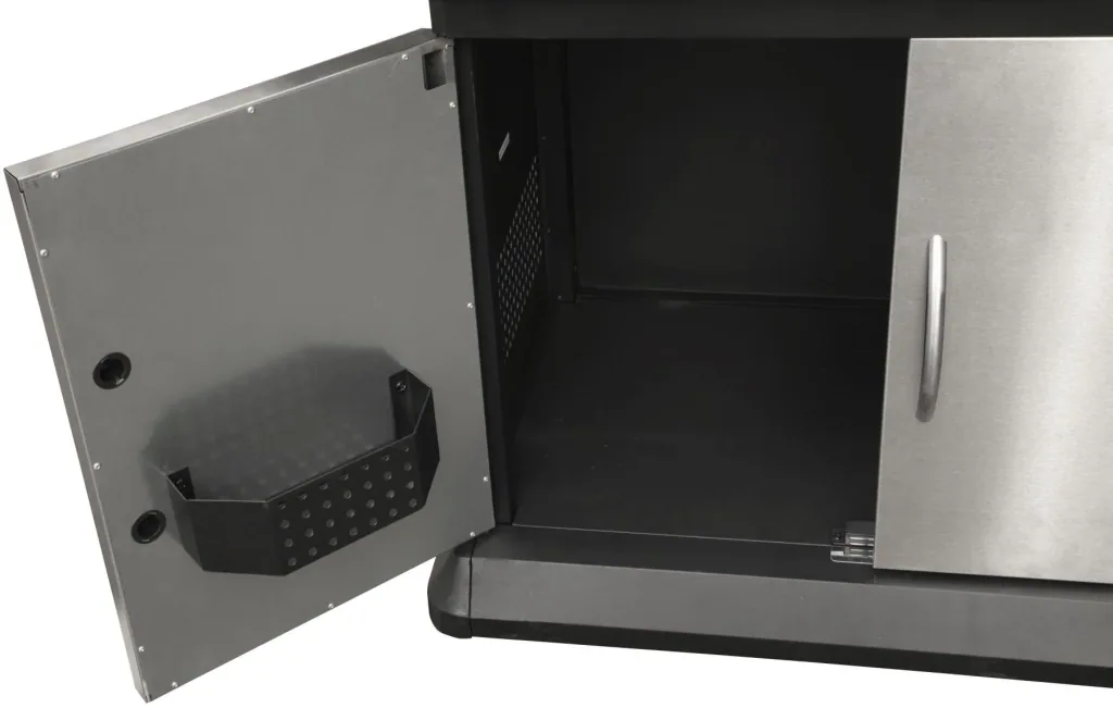 Gasgrill "Deluxe" met 6+1 branders, totaal vermogen 21,1 kW