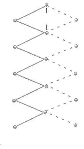 Climbing aid + trellis support for the cultivation and rearing of plants