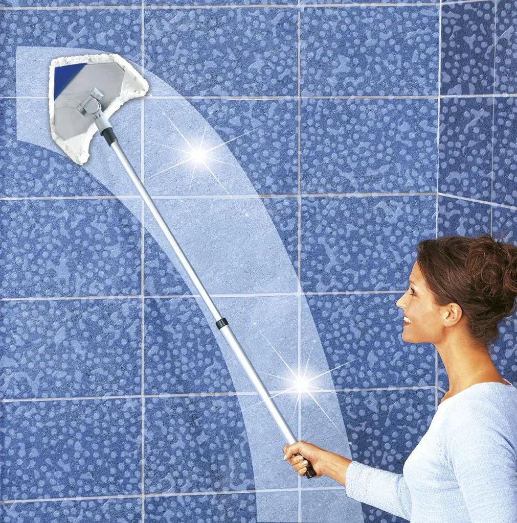 Multiflex wiper, with telescopic handle and 3 covers