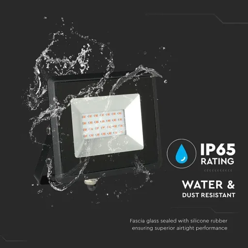 VT-4021 20W spotlight with red light - IP65 - Atmospheric lighting