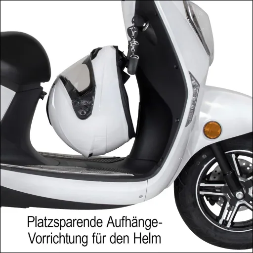 Compact E-Scooter "Roma" 45 km/h white