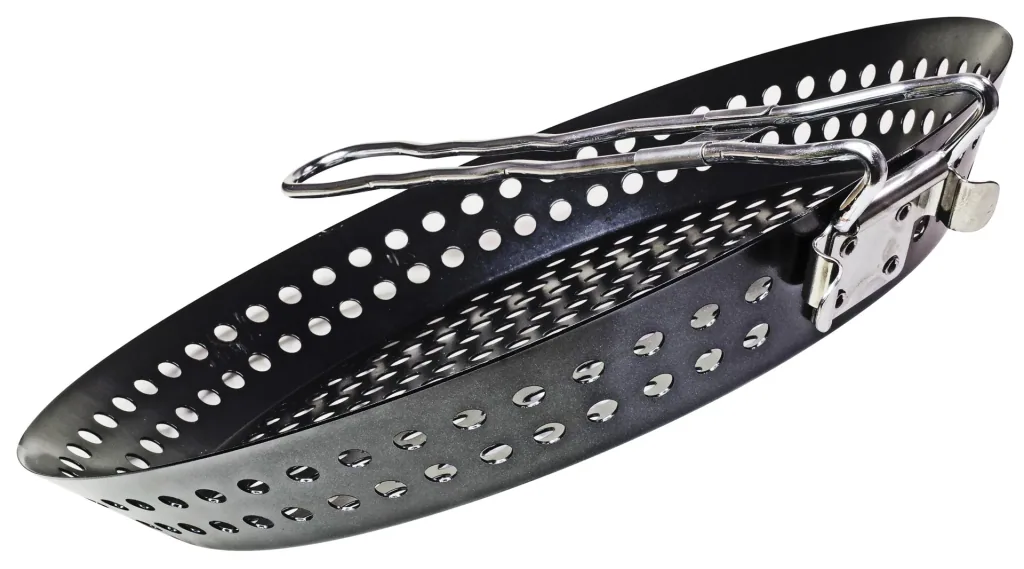 Non-stick grill and vegetable pan
