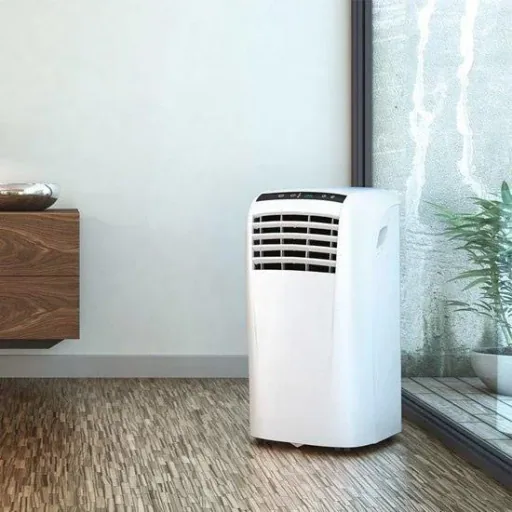 Portable air conditioner with air hose and window seal kit - Splendid Dolceclima Compact 8 P - 8,000 BTU/h