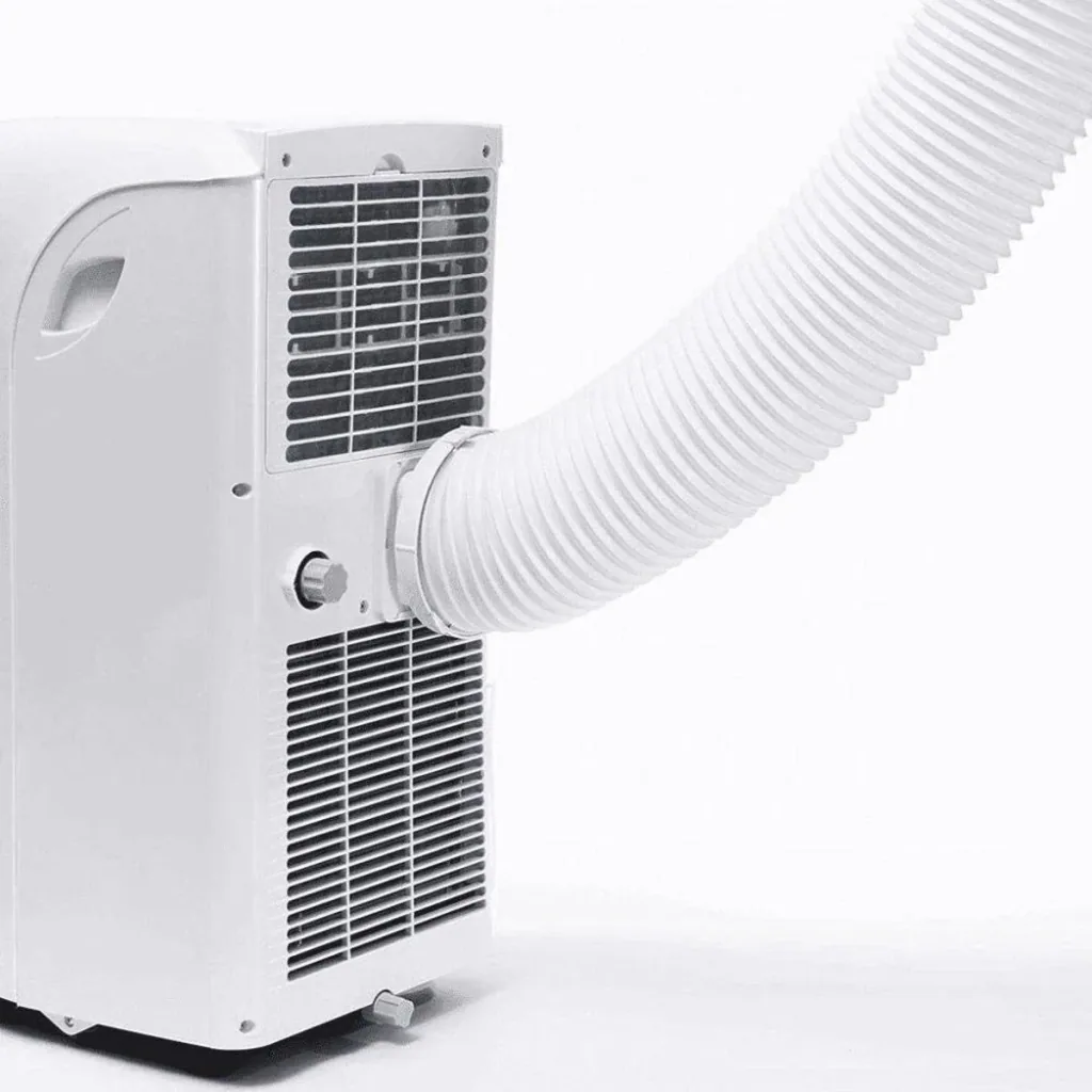 Portable air conditioner with air hose and window seal kit - Splendid Dolceclima Compact 8 P - 8,000 BTU/h