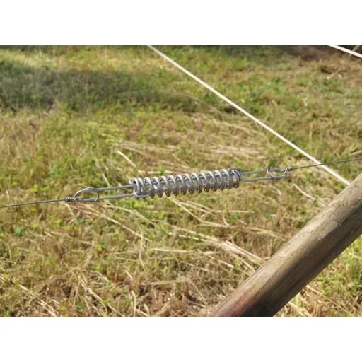 Tension spring made of stainless steel, 435 mm, Ø 43