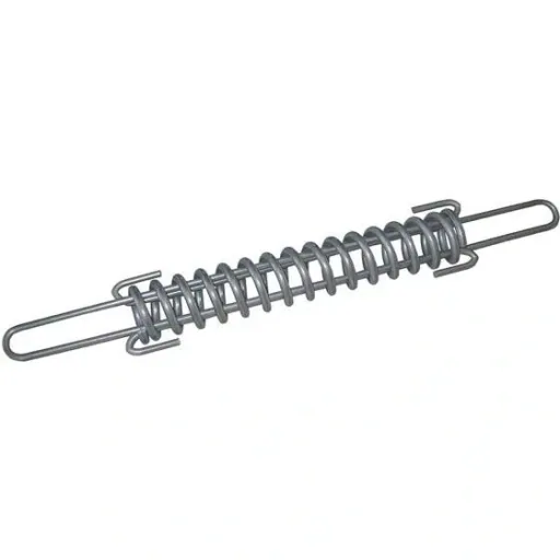 Tension spring made of stainless steel, 435 mm, Ø 43