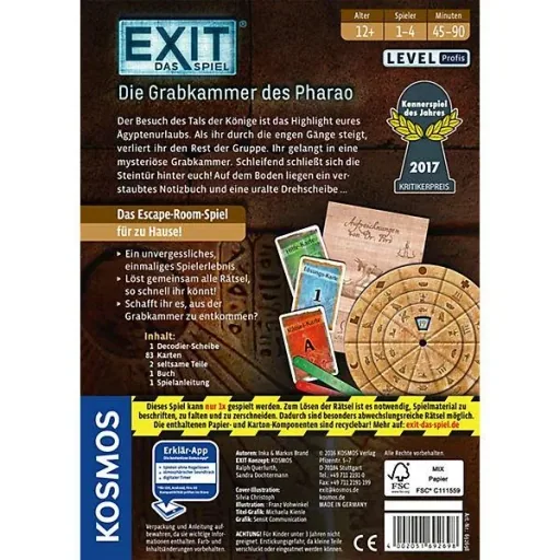 EXIT - The Pharaoh's Burial Chamber