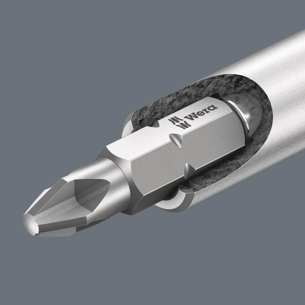 Kraftform Kompakt screwdriver with ratchet function, 6 pieces