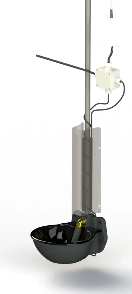 Bite protection for pipes/heating cables