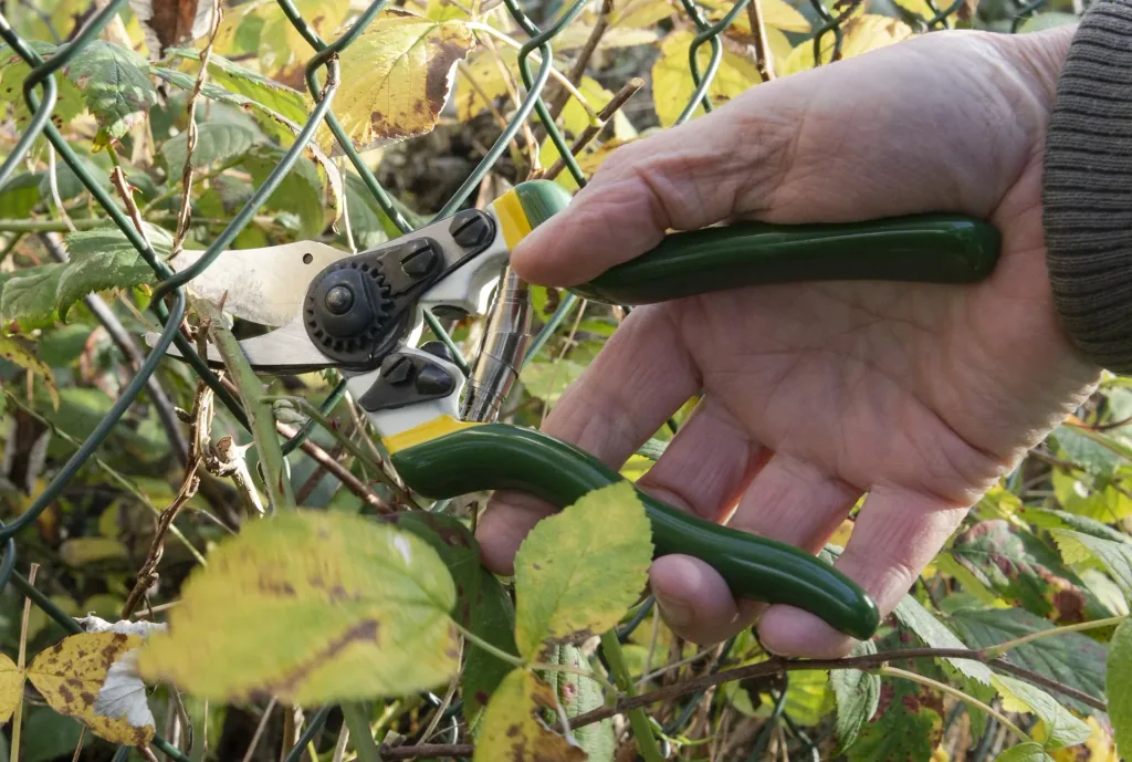 One-handed garden shears, Compact