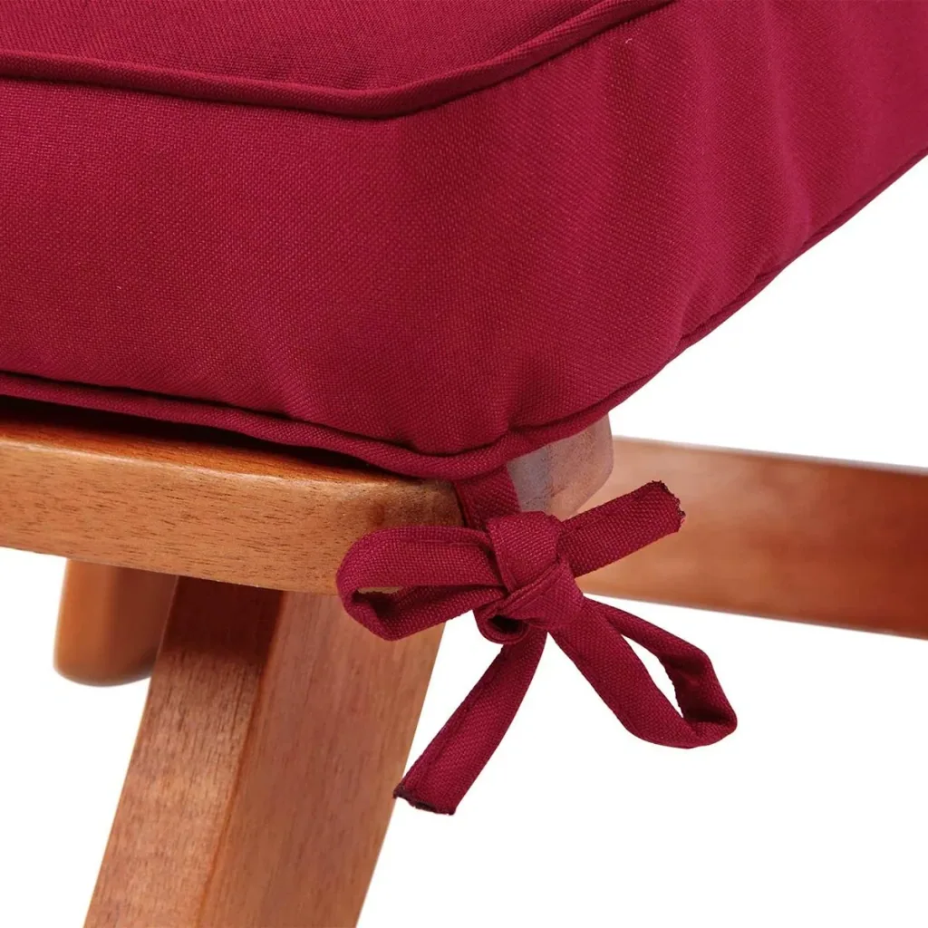 Lounger cushion red 173x43x6cm