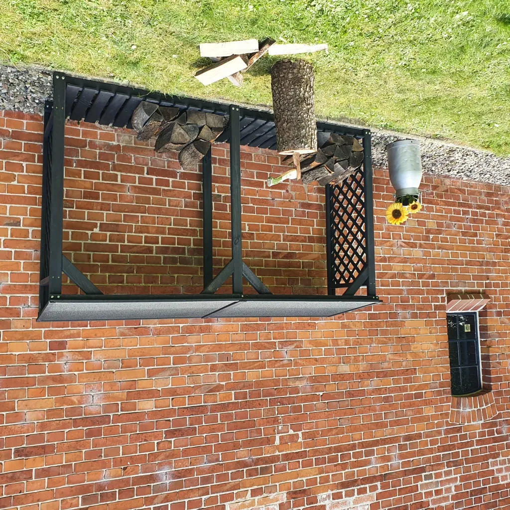 Firewood rack Speyer with extension anthracite