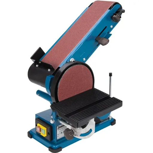 350 W table belt and disc sander, 390 mm