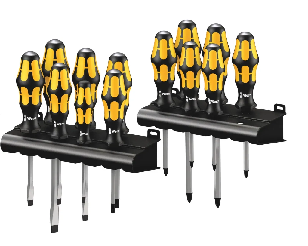 Screwdriver set, Big Pack 900, The screw chisel + rack, 13 pieces