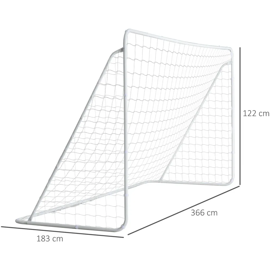 Football goal with carrying bag