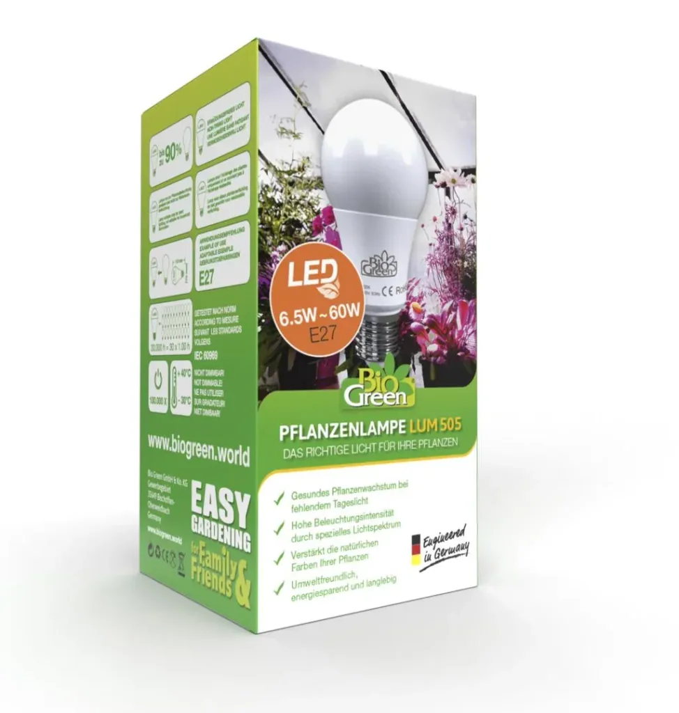 LED bulb, replacement lamp for LED plant lamp 949798, 949799, 6.5 watts