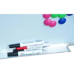 Whiteboard magnetic board with aluminum frame including accessories 60x45 cm