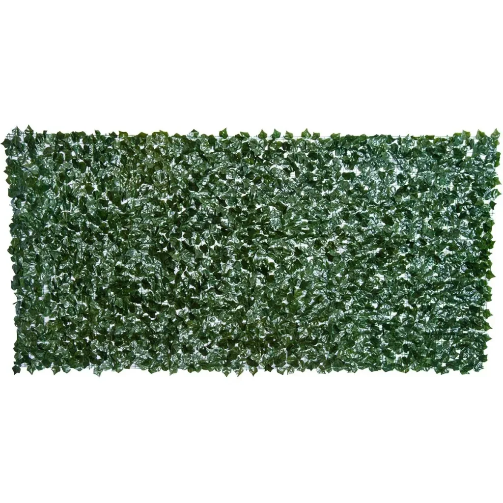Privacy hedge dark green