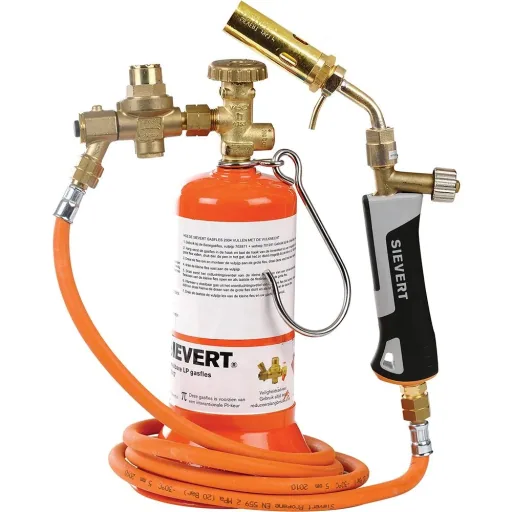 Sievert soldering: hose, handle and burner