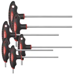 2K T-handle screwdriver set 6kt 2.5-8 mm
