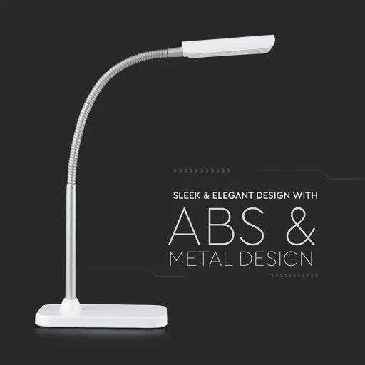VT-7403 Table Lamp / Desk Lamp - White - 3.6W - 240 Lm - 3000K