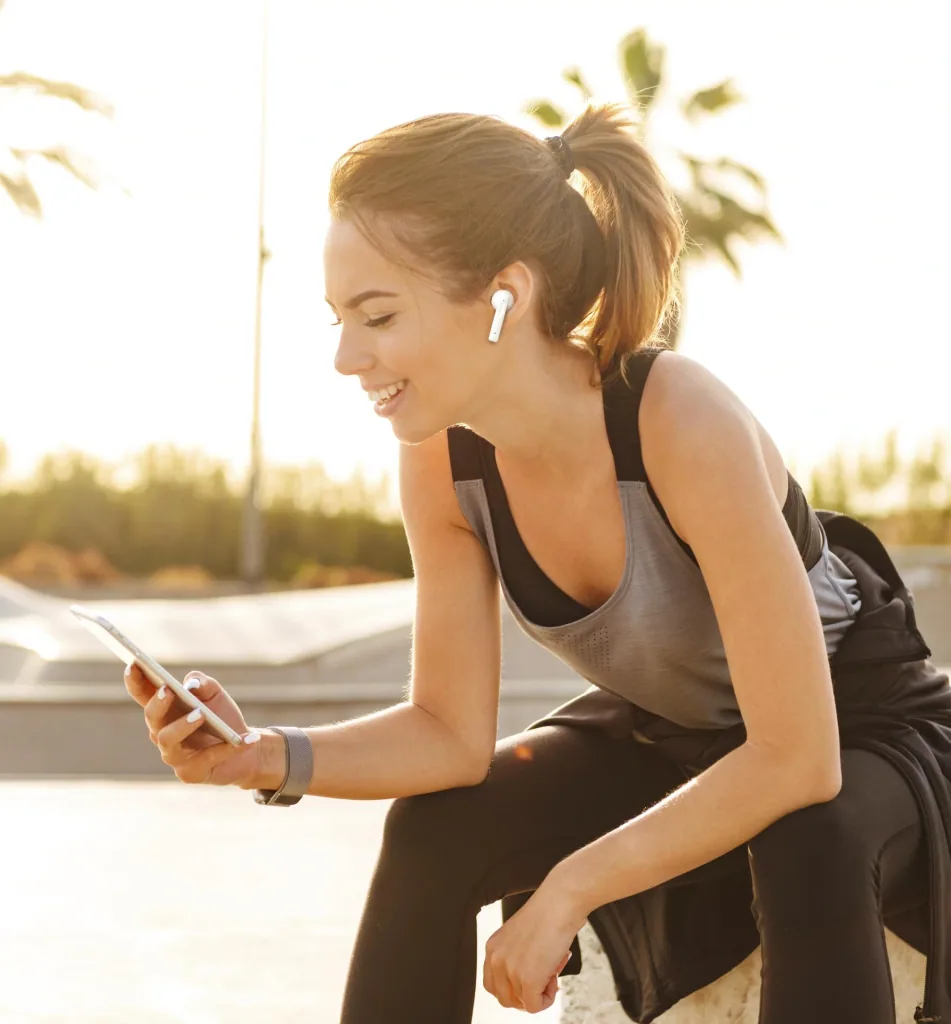 Bluetooth in-ear headphones BT-X52 with active noise cancellation