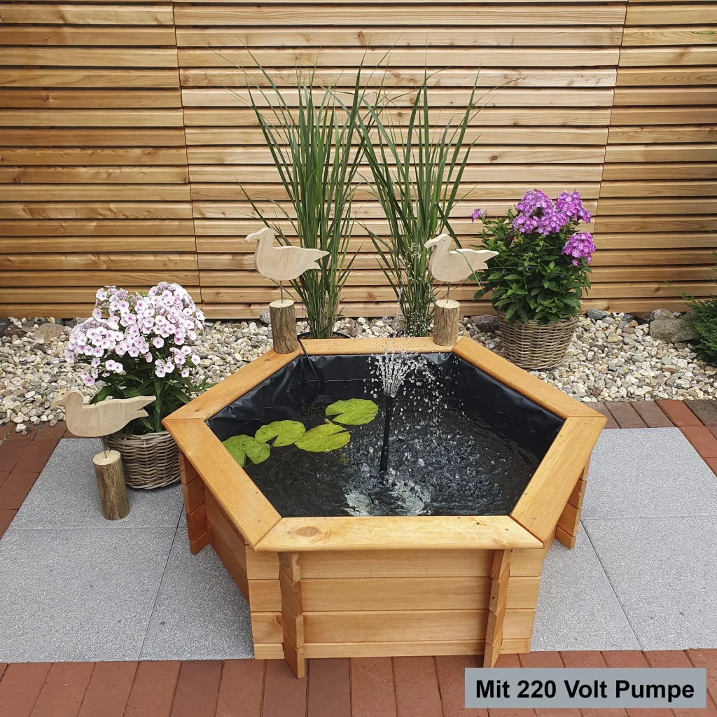 Hexagonal raised pond 100 cm