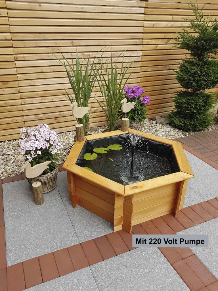 Hexagonal raised pond 100 cm