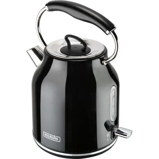 Nostalgic Kettle Deluxe - Black - Retro Design - 1.7 l
