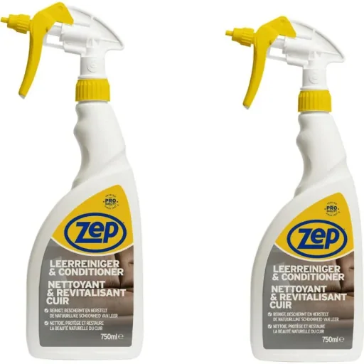 ZEP Leather Cleaner & Conditioner - 750 ml x 2 pieces - Value Pack - 2 pieces