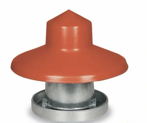 Rain cover for metal feeder