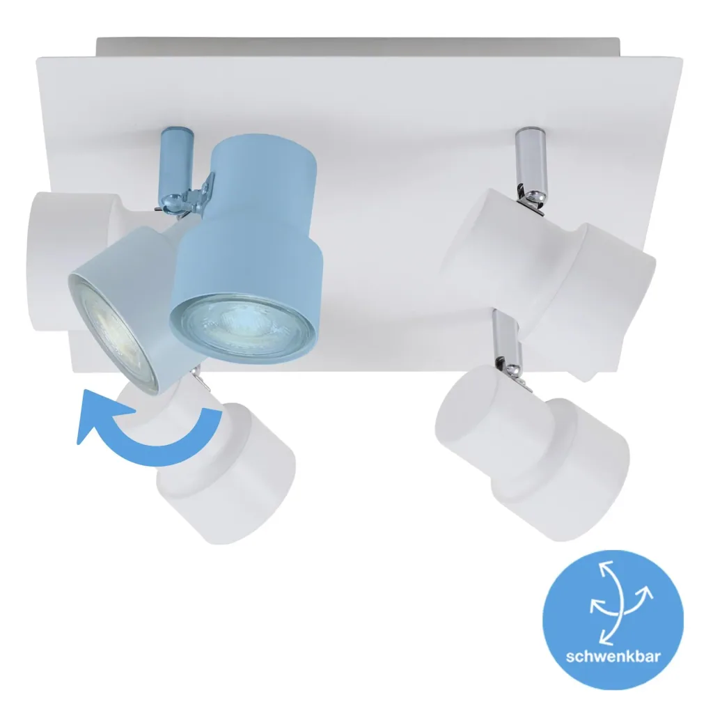 LED ceiling light, 1840 lumens, 20 watts, GU10, white