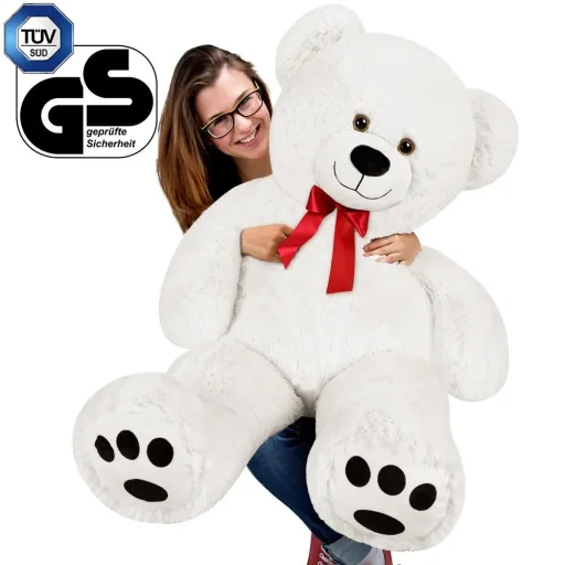 Teddy bear XL white