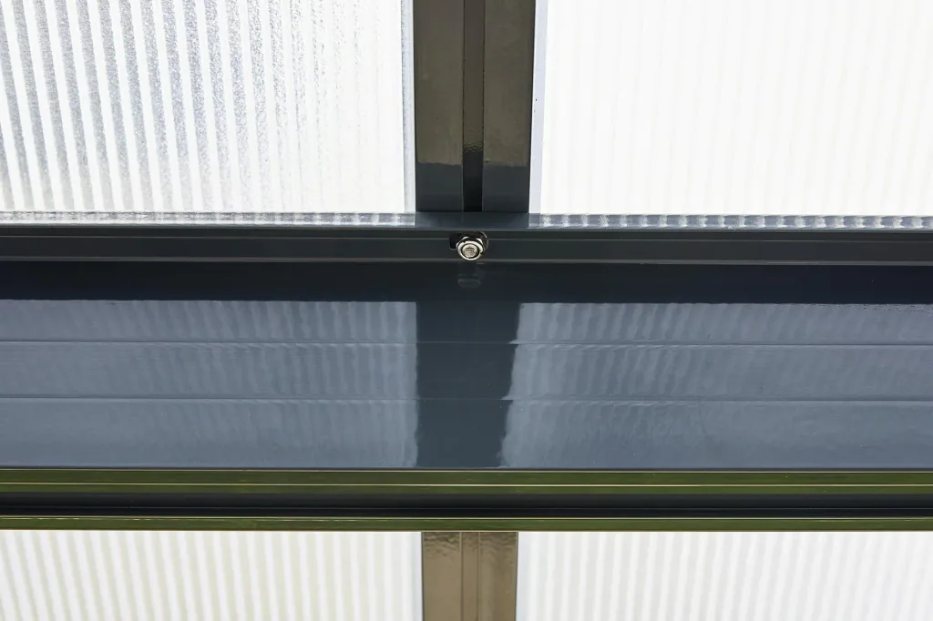 Patio roof kit, color anthracite, 5460 x 3060 mm