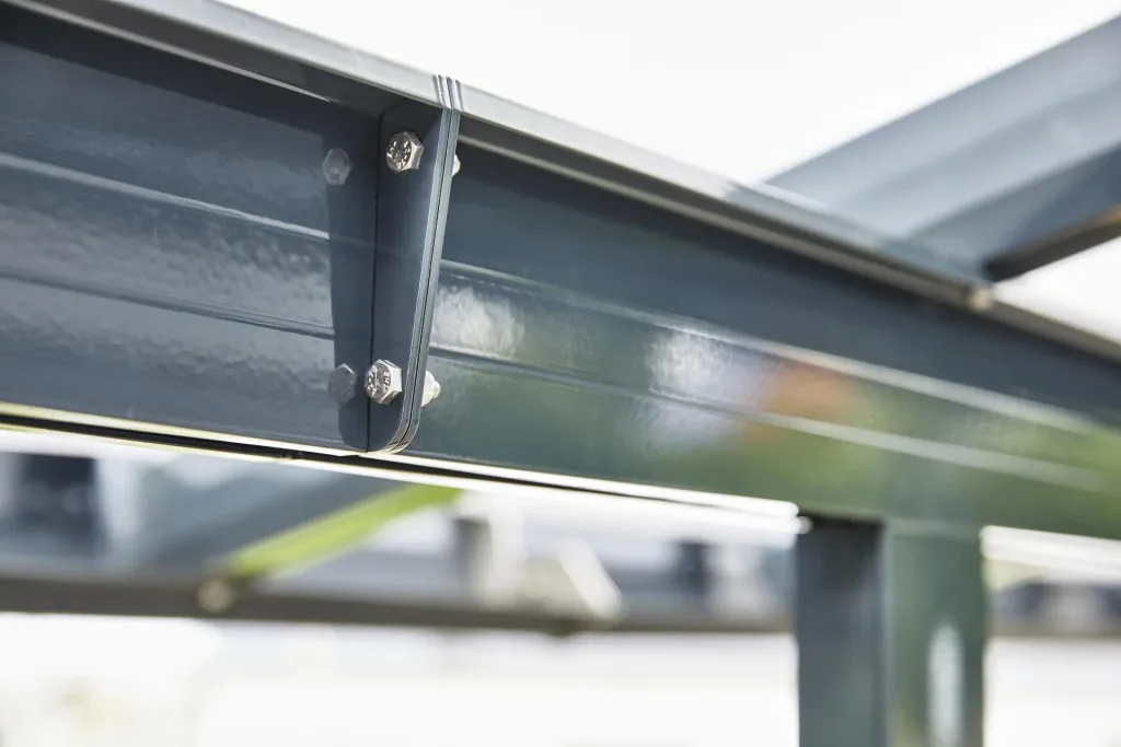Patio roof kit, color anthracite, 5460 x 3060 mm