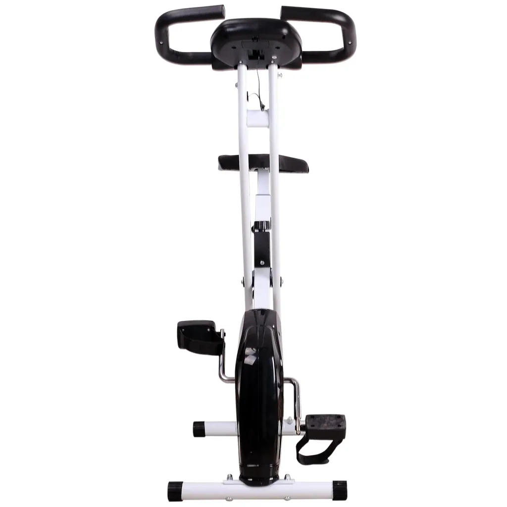 Foldable exercise bike, black