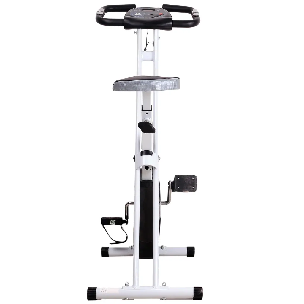 Foldable exercise bike, black
