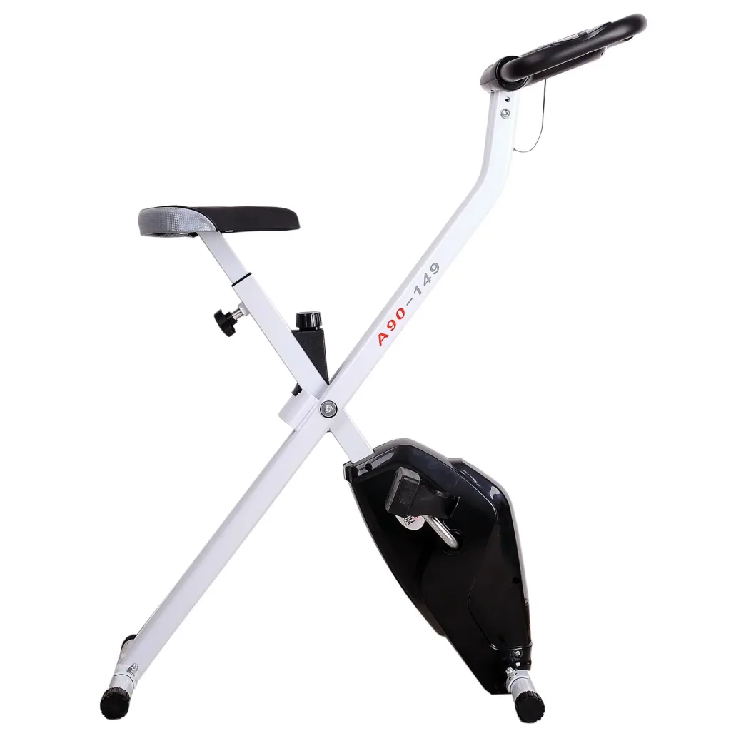Foldable exercise bike, black