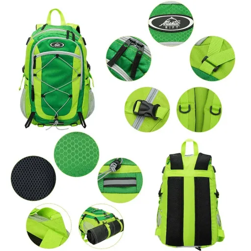 Sports backpack 25L green