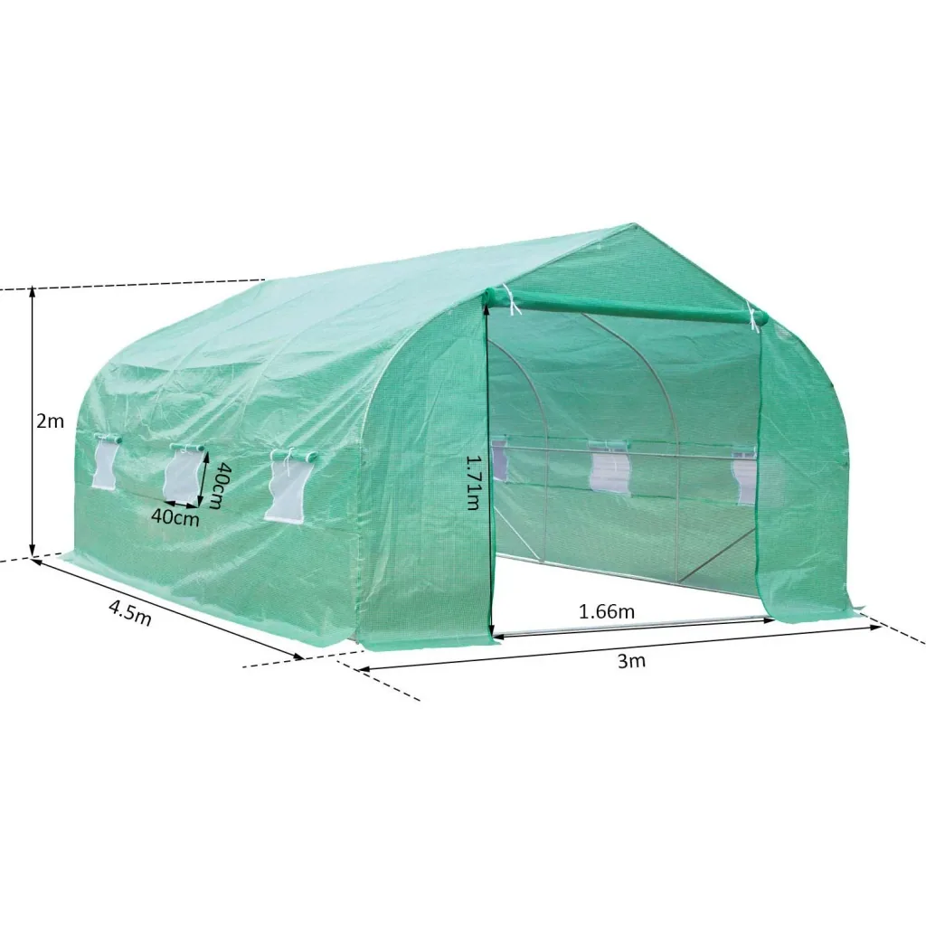 Greenhouse 4.5x3x2m film greenhouse greenhouse