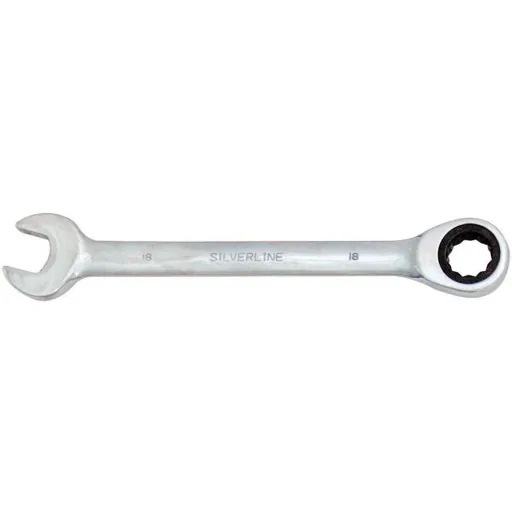 12-piece ring spanner set with fixed blade 8 - 19 mm