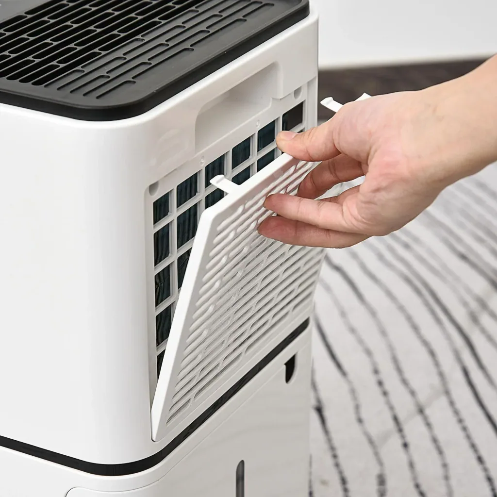 Dehumidifier, white