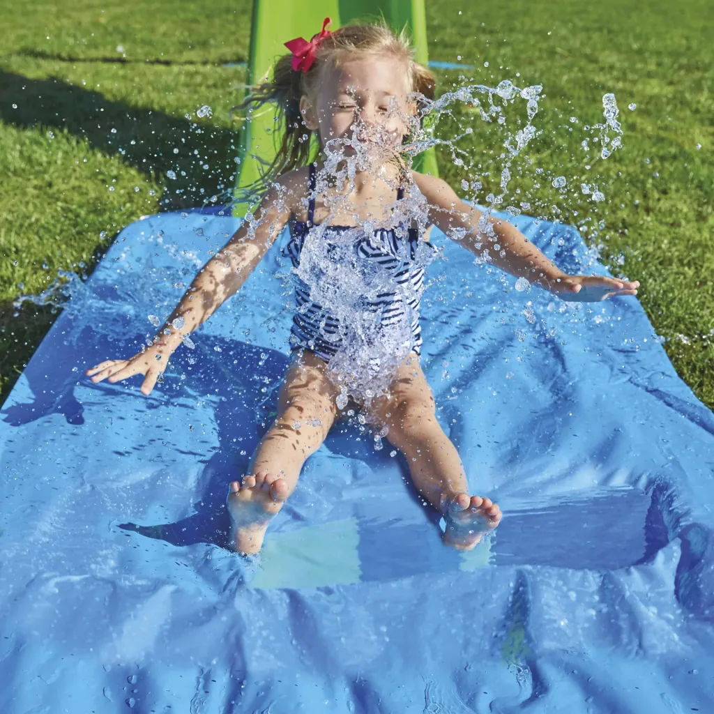 Toys water slide blue 6 m Blue