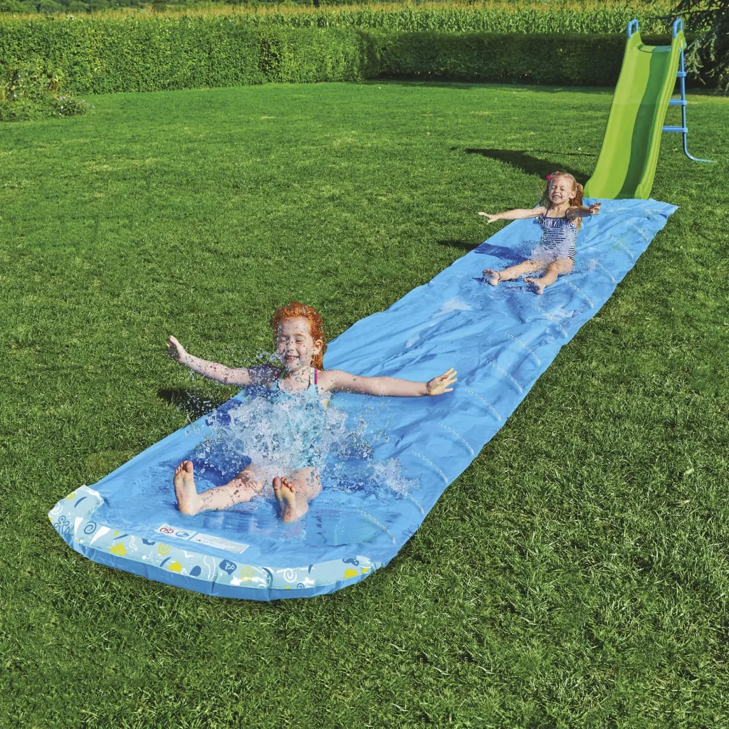 Toys water slide blue 6 m Blue